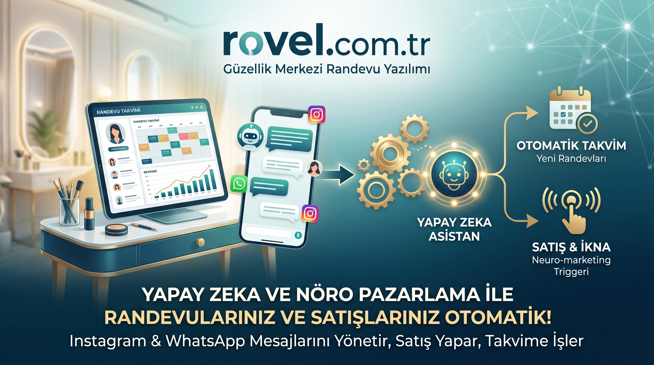 Güzellik Merkezi Randevu Yazılımı